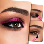 makeup tutorial step by step android application logo